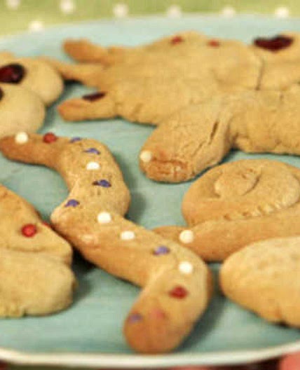 Lemony animal biscuits