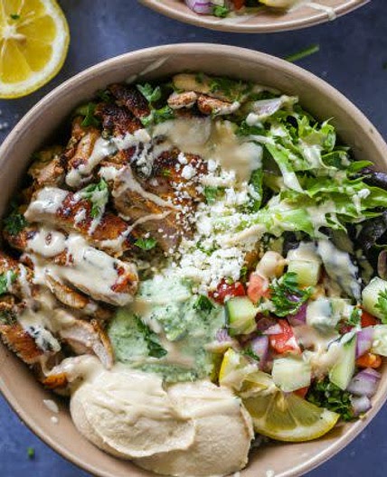 Chicken Shwarma Bowl