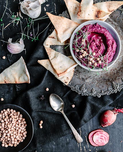 hummus (express) à la betterave