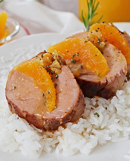 Filet de Porc à l’Orange, Romarin et Érable
