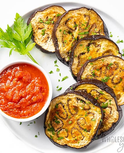 How To Roast Eggplant: Oven Roasted Eggplant Slices Recipe