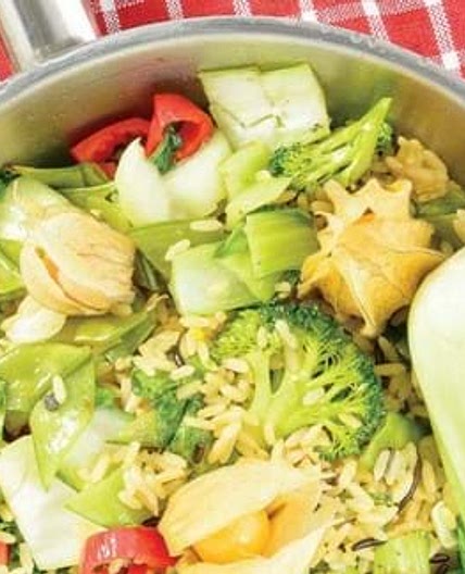 Riz frit à l'orientale