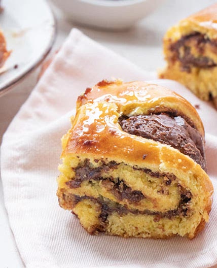 Pan brioche alla Nutella