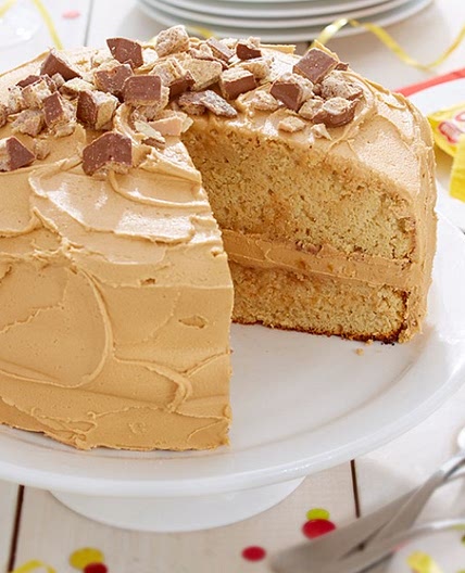 COFFEE CRISP Birthday Cake