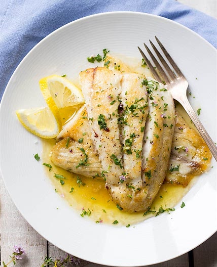 Barramundi with Lemon Butter Sauce