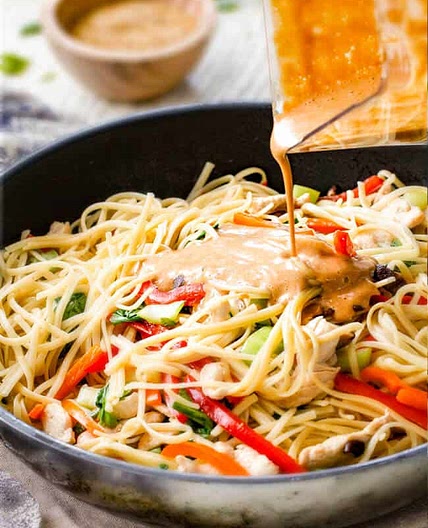 Sesame Peanut Noodle