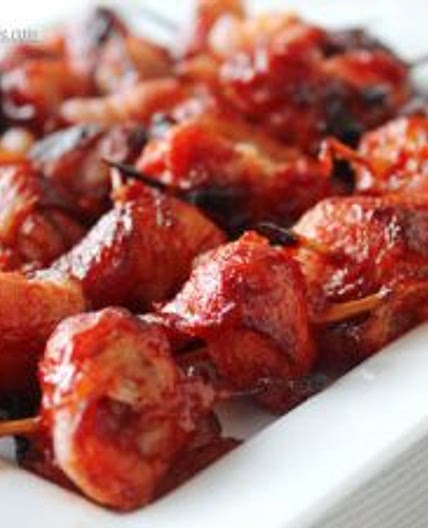 Bacon Wrapped Water Chestnuts