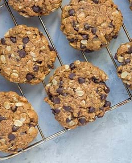 Biscuits aux pépites de chocolat et au beurre d'arachide sans gluten