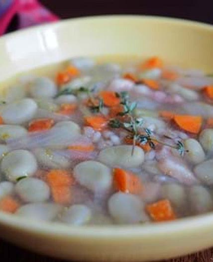 Soupe aux gourganes