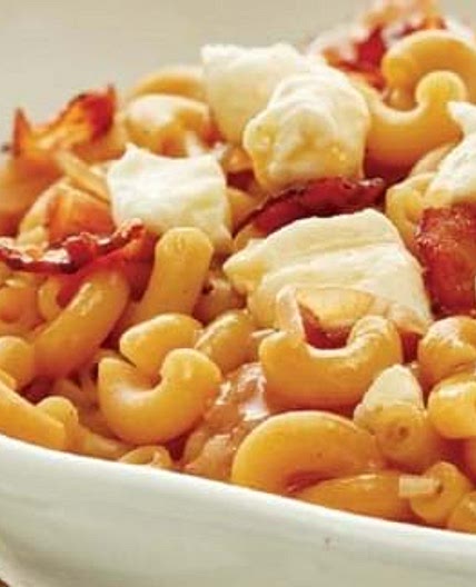 Macaronis « poutine au bacon »