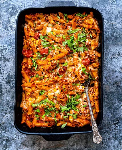 Tuna Pasta Bake | Slimming World Pasta Bake