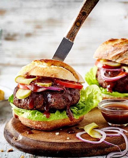 Smokey BBQ Burgers