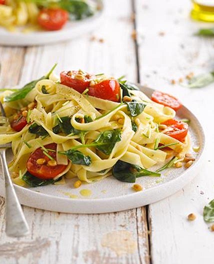 Tagliatelle Spinat Pasta