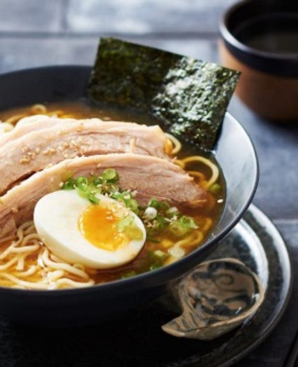 Slow-cooker pork belly ramen