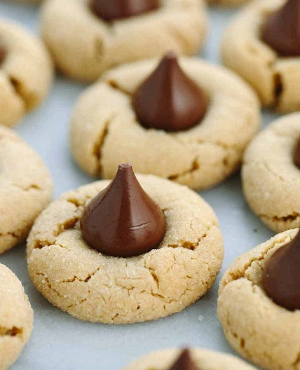 Chocolate Kiss cookies