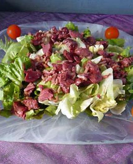 Salade très gourmande