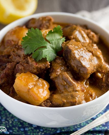 Slow Cooker Beef Massaman Curry - Printable Recipe
