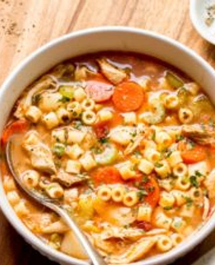 Sicilian Chicken Soup