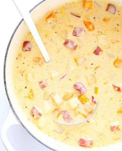 Ham and potato soup