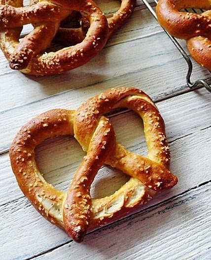 Homemade German Pretzels