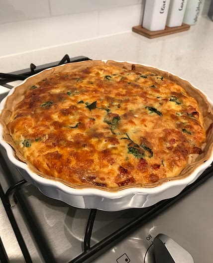 Sun-dried Tomato Quiche