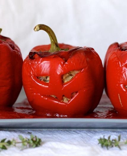 Halloween Stuffed Cap-O’-Lanterns recipe