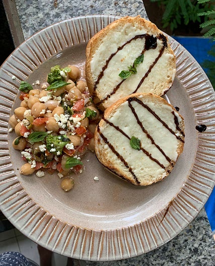 Chickpea salad