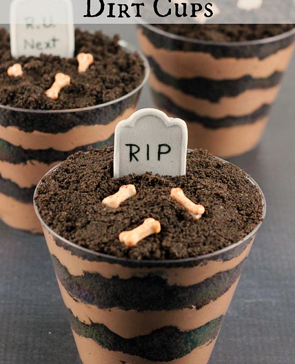 Graveyard Dirt Cake Cups