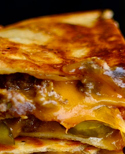 Cheeseburger Quesadillas