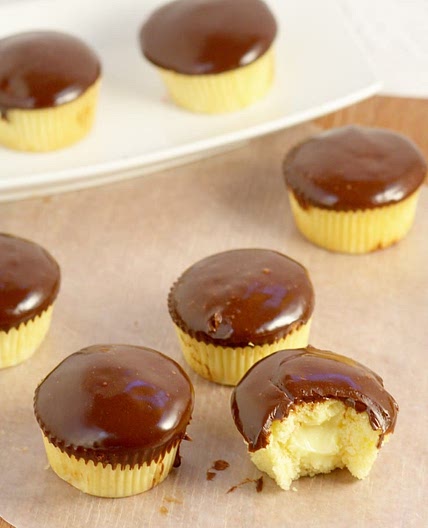 Boston Cream Cupcakes