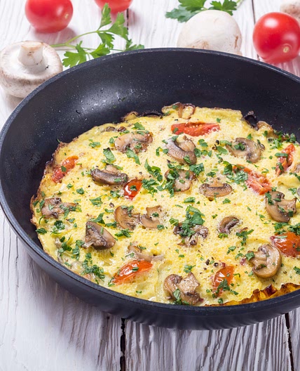 Mediterranean Omelette | The Fast 800