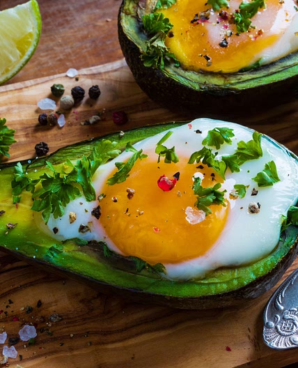 Mexican Baked Avocado and Eggs | The Fast 800