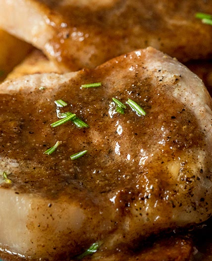 Apple Pork Chop Bake