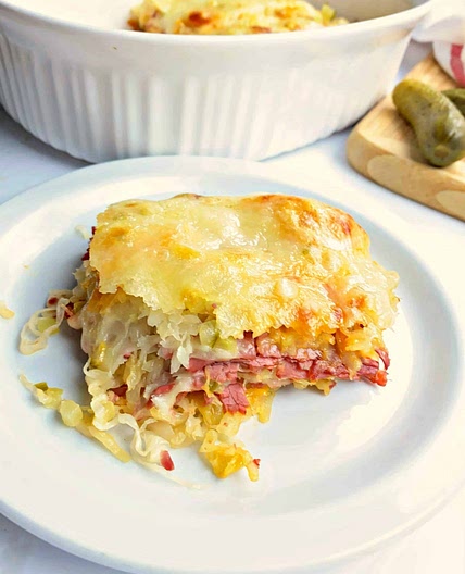Easy Keto Reuben Casserole