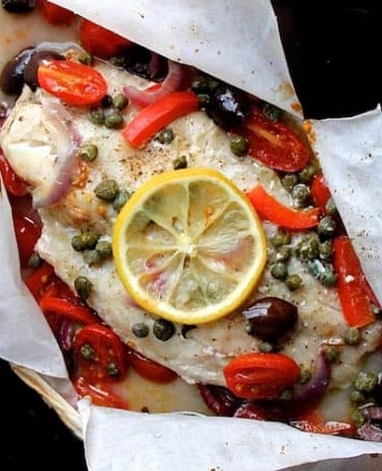 Mediterranean Fish en Papillote