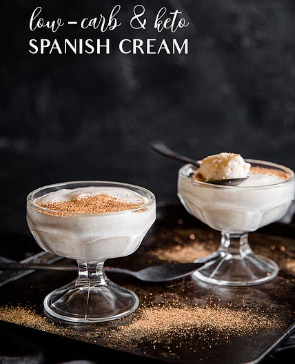 Low-Carb & Keto Spanish Cream