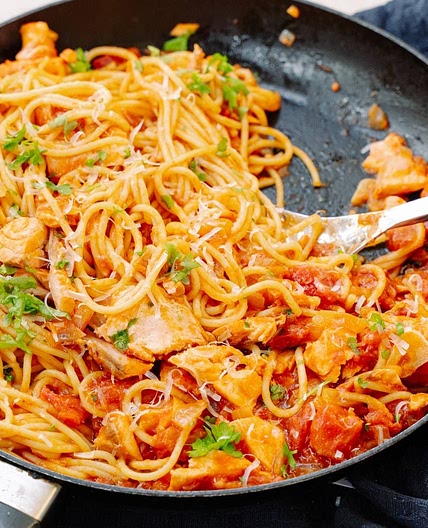 Salmon Pasta