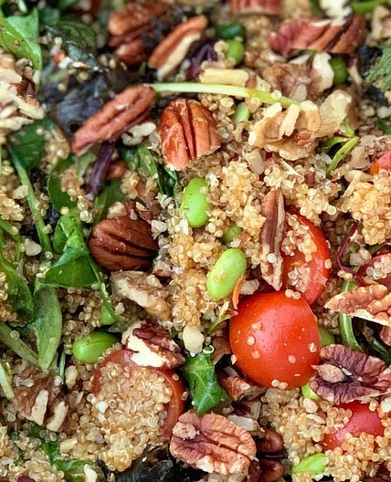 High Protein Quinoa Salad