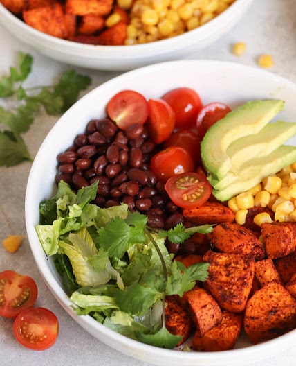 Sweet Potato Taco Bowls