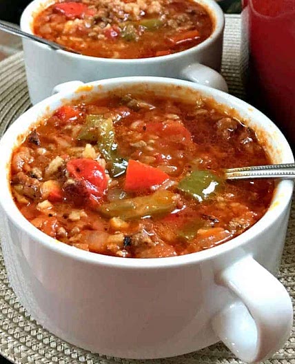Stuffed Pepper Soup