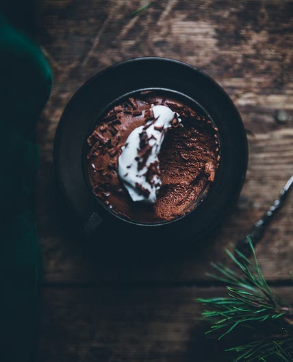 Vegan chocolate mousse - Call Me Cupcake