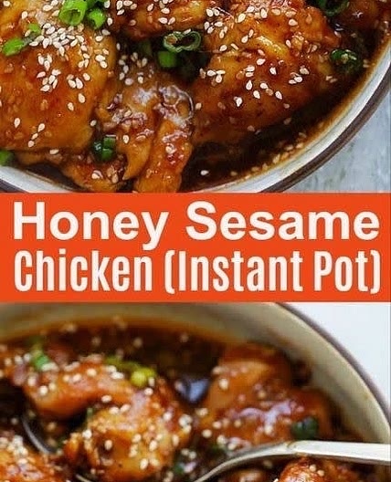 Instant Pot Honey Sesame Chicken