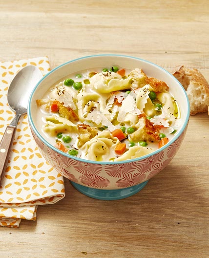 Creamy Tortellini Soup