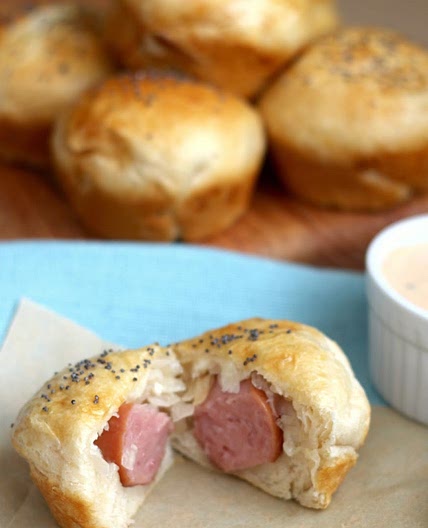 Kielbasa Biscuit Bombs