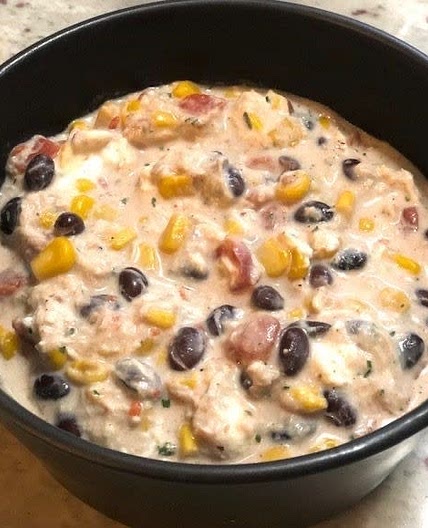 Instant Pot Cream Cheese Chicken Chili