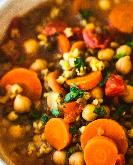 Chunky Moroccan Harira Soup