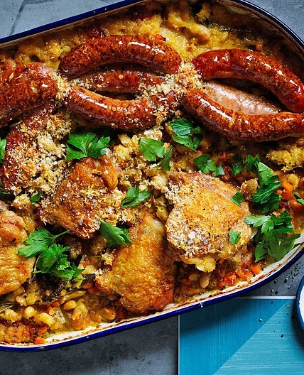 A simple French cassoulet