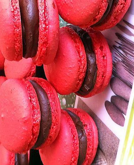 Macarons façon "mon chéri"