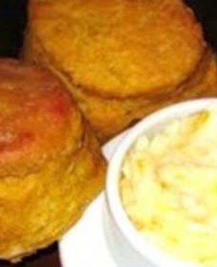 Pumpkin Angel Biscuits With Orange Honey Butter