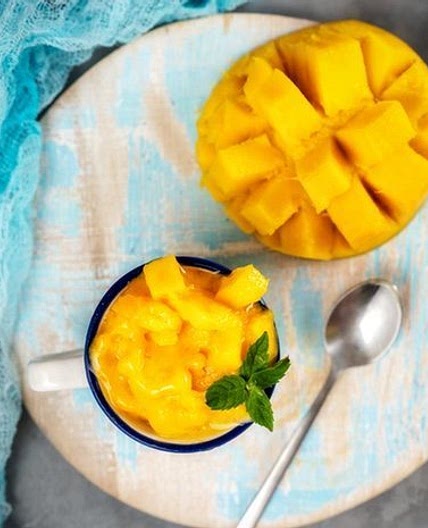 Sorbete de mango